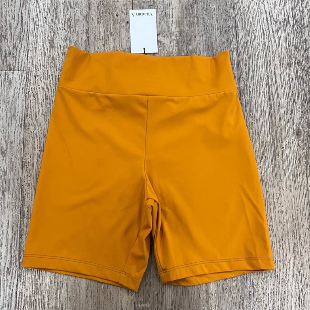 Vitamin A Biker Short Orange